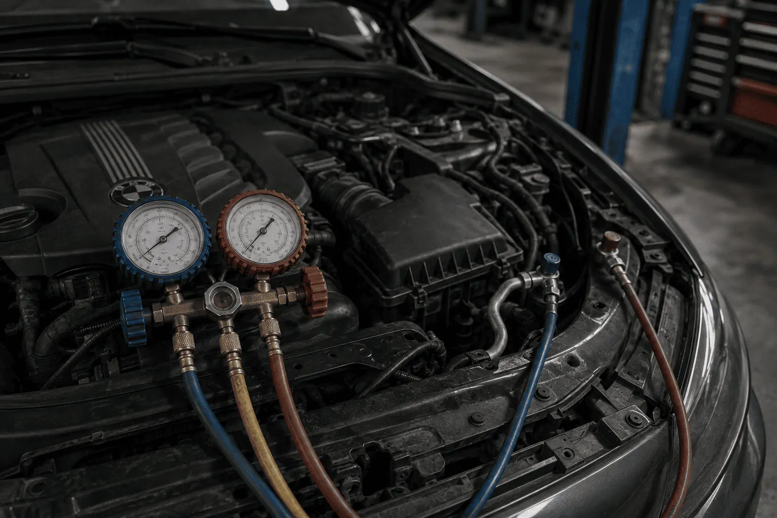 Air Conditioning being carried out at Prime Lube in Surrey, BC